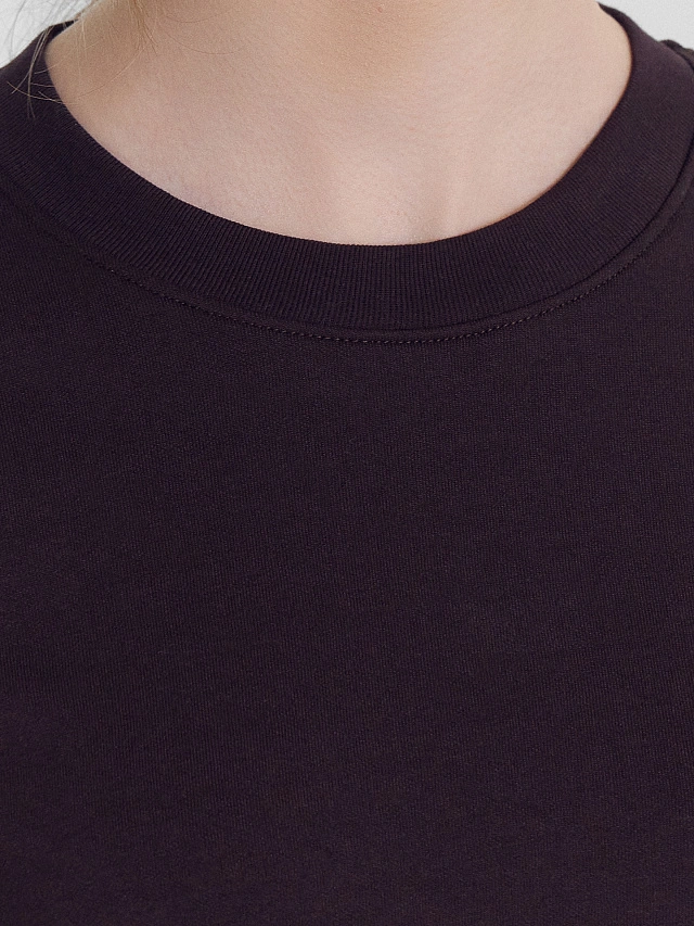 Футболка женская коричневая - 4