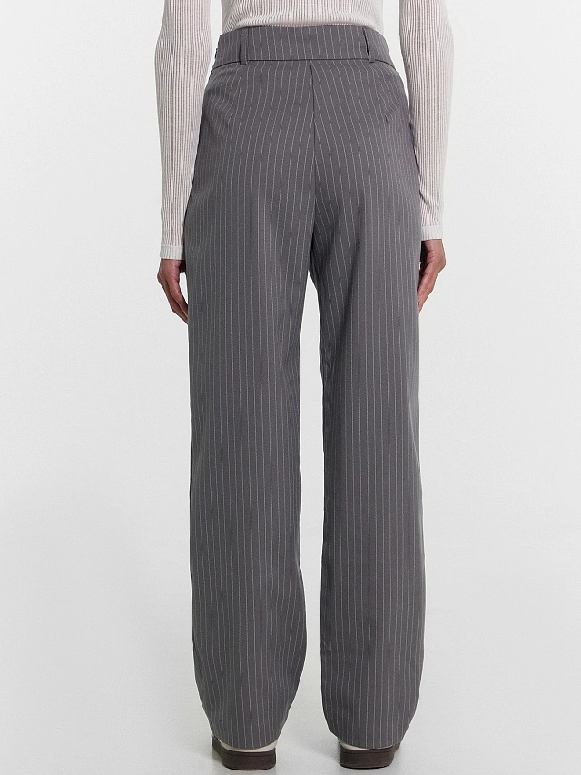 Брюки женские серые - 4