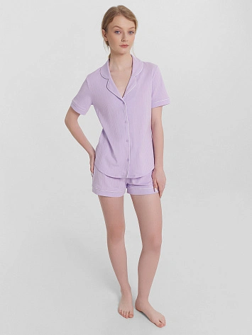Пижама женская лиловая