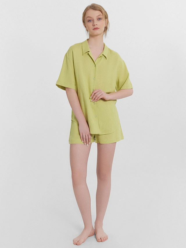 КОМПЛЕКТ ЖЕНСКИЙ (ЖАКЕТ, ШОРТЫ) - 2