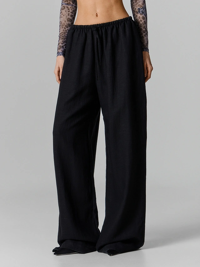 Брюки женские черные - 3