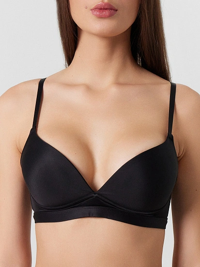 картинка Бюстгальтер женский черный от магазина стильной одежды Mark Formelle