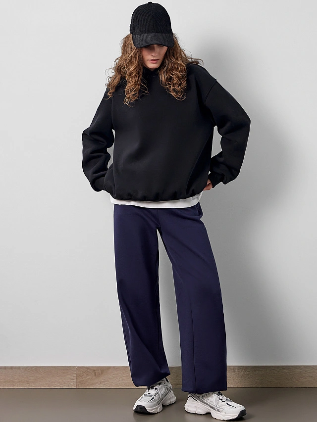 Брюки женские синие - 20