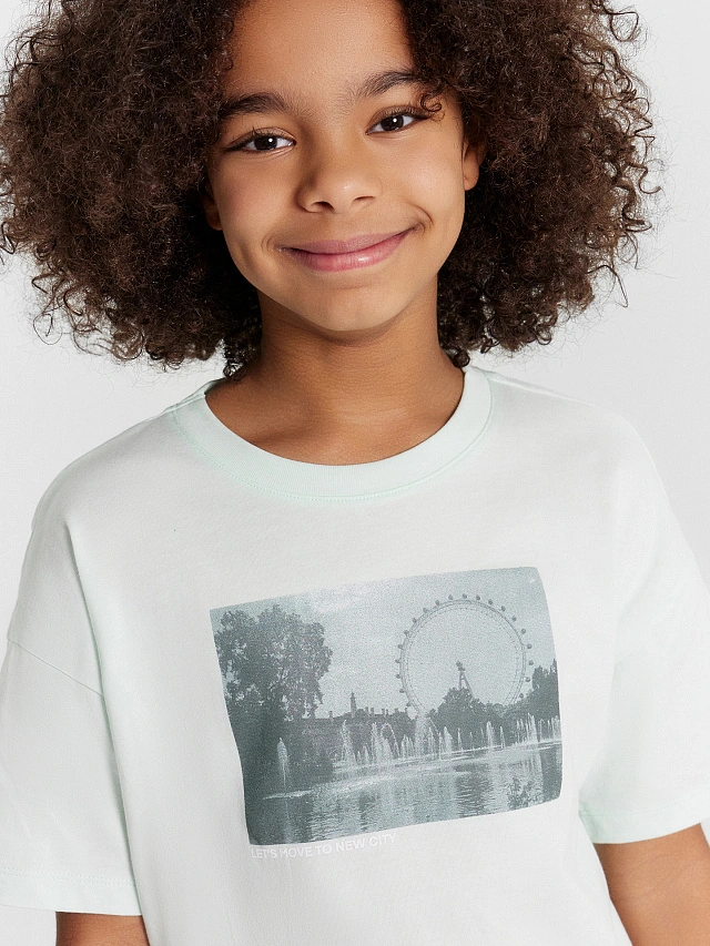 ФУТБОЛКА ДЛЯ ДЕВОЧЕК - 5