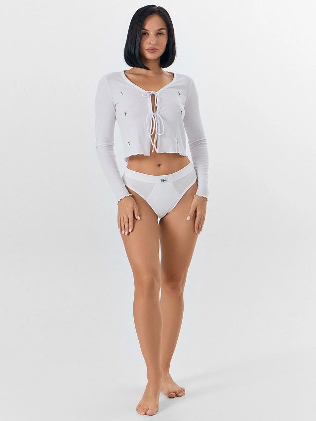 Трусы бразилиана женские в наборе, 3 шт - 8