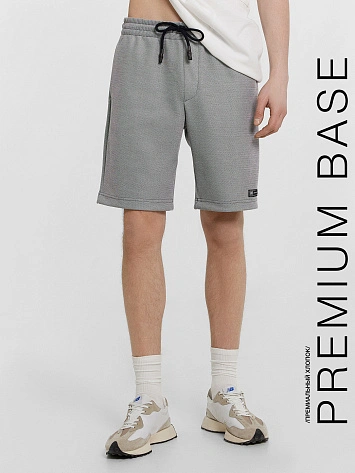 Шорты мужские серые