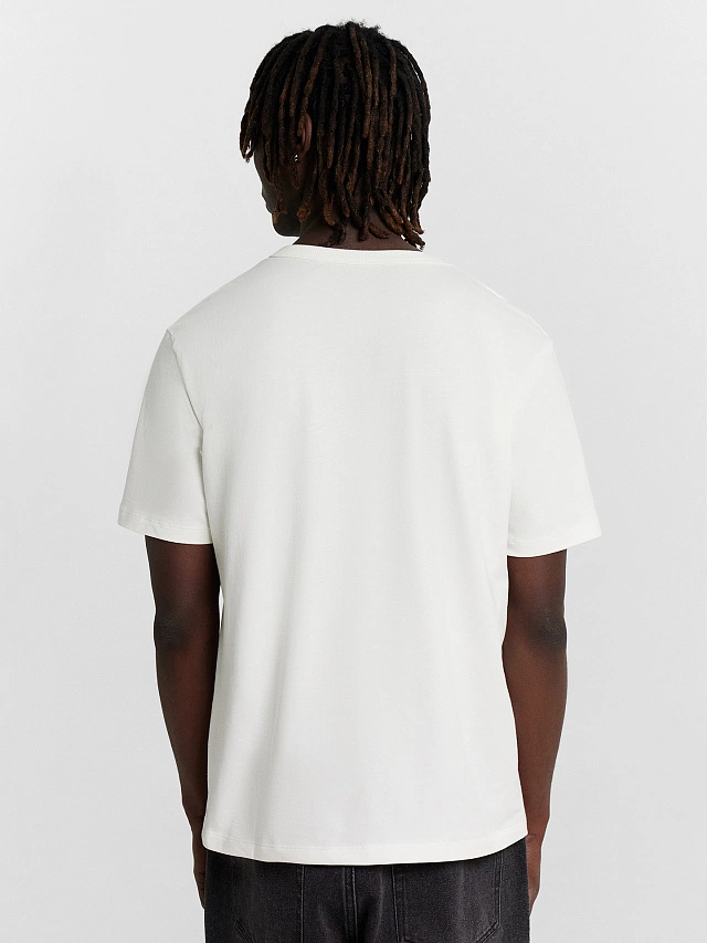 Футболка мужская кремовая - 2