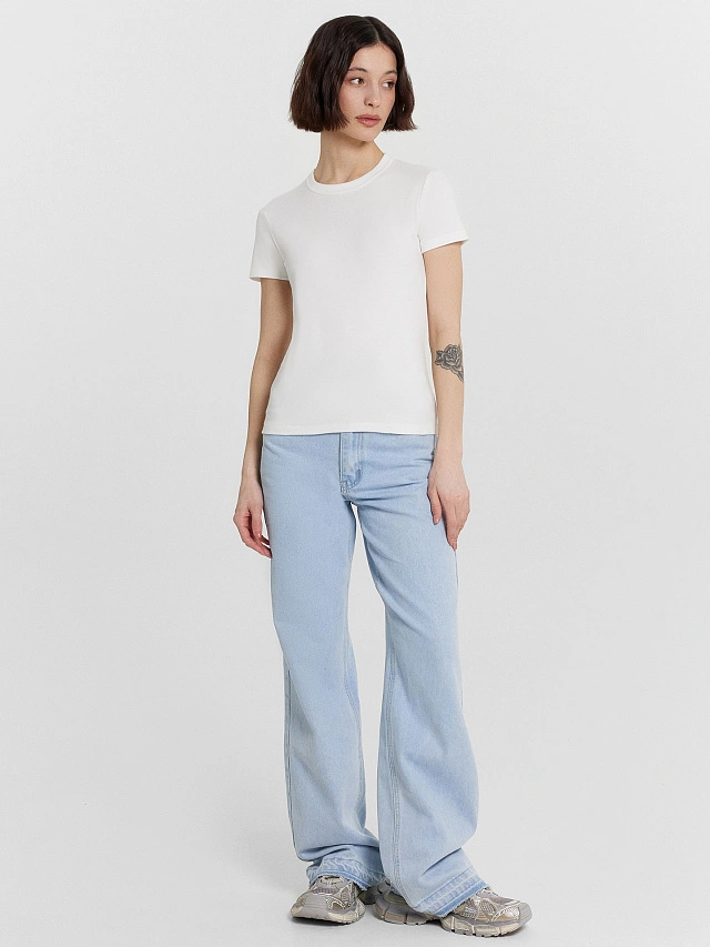 Футболка женская белая - 3