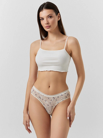 картинка Трусы слипы женские кружевные  от магазина стильной одежды Mark Formelle