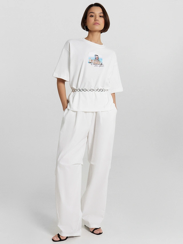 Брюки женские белые - 2