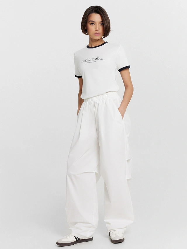 Брюки женские белые - 4