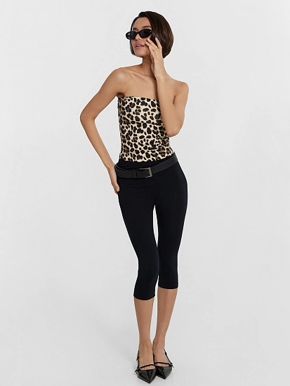 картинка Бриджи женские черные от магазина стильной одежды Mark Formelle