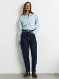 Джинсы женские Mom fit синие