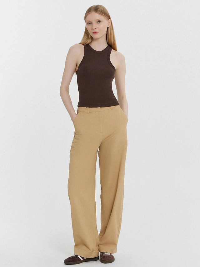 Топ женский коричневый - 3