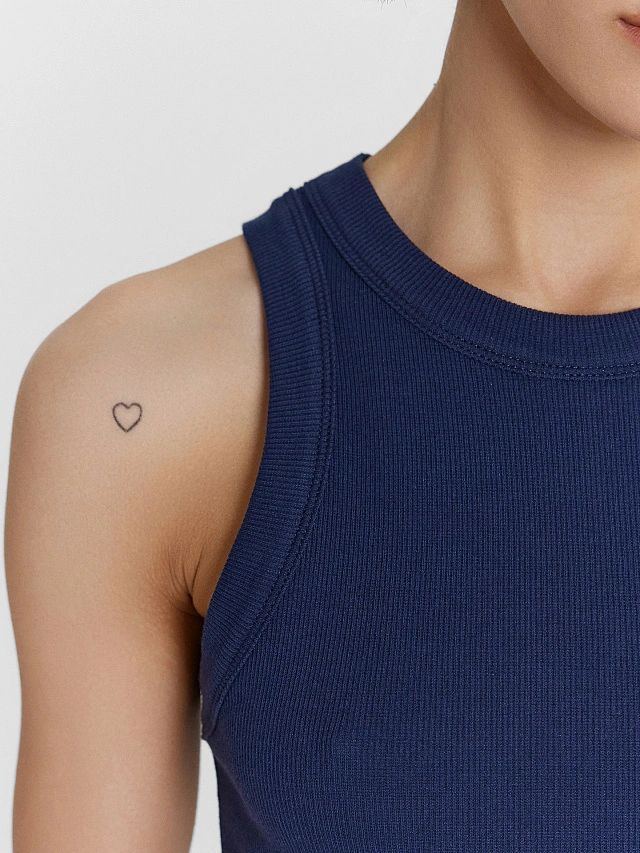 Топ женский синий - 5