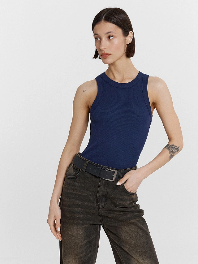 Топ женский синий - 6