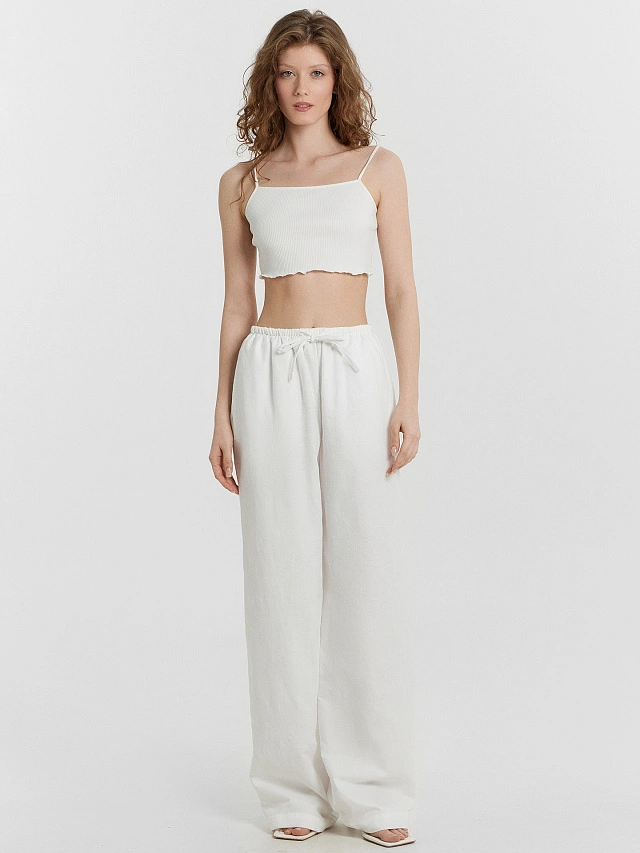 Брюки женские белые - 2