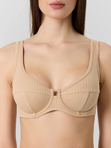 Бюстгальтер женский бежевый