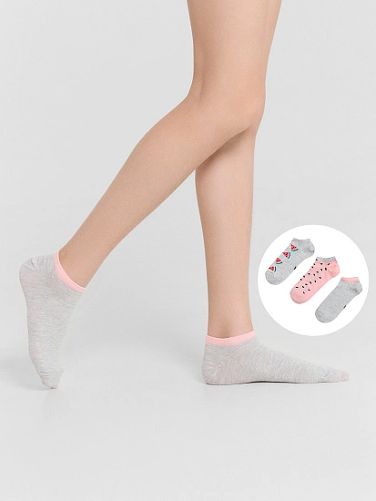 картинка НОСКИ ДЕТСКИЕ (3 пары) от известного бренда одежды для девочек Mark Formelle