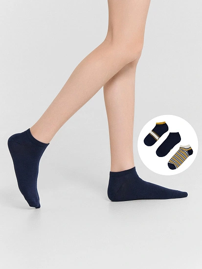 картинка НОСКИ ДЕТСКИЕ (3 пары) от известного бренда одежды для девочек Mark Formelle