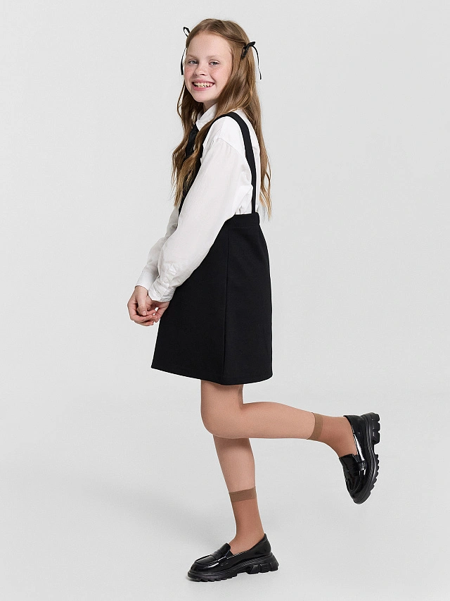 Сарафан для девочек черный - 3