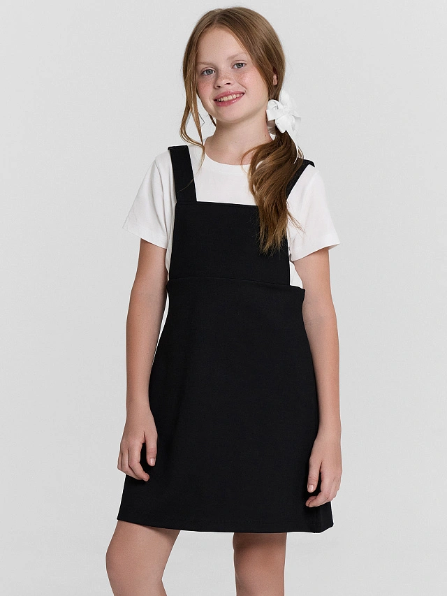 Сарафан для девочек черный - 6