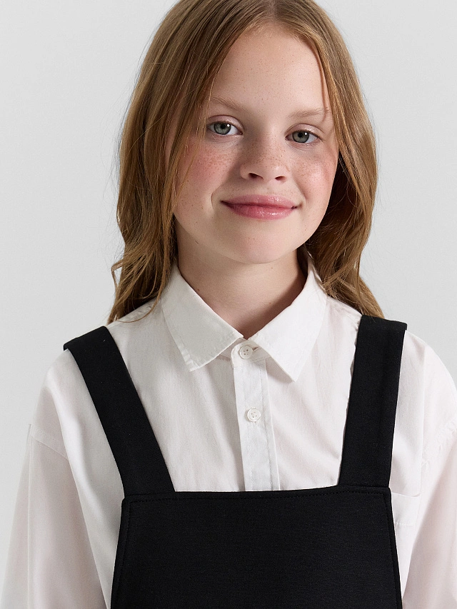 Сарафан для девочек черный - 7