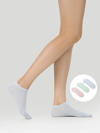 картинка Носки детские в наборе, 3 пары от известного бренда одежды для девочек Mark Formelle