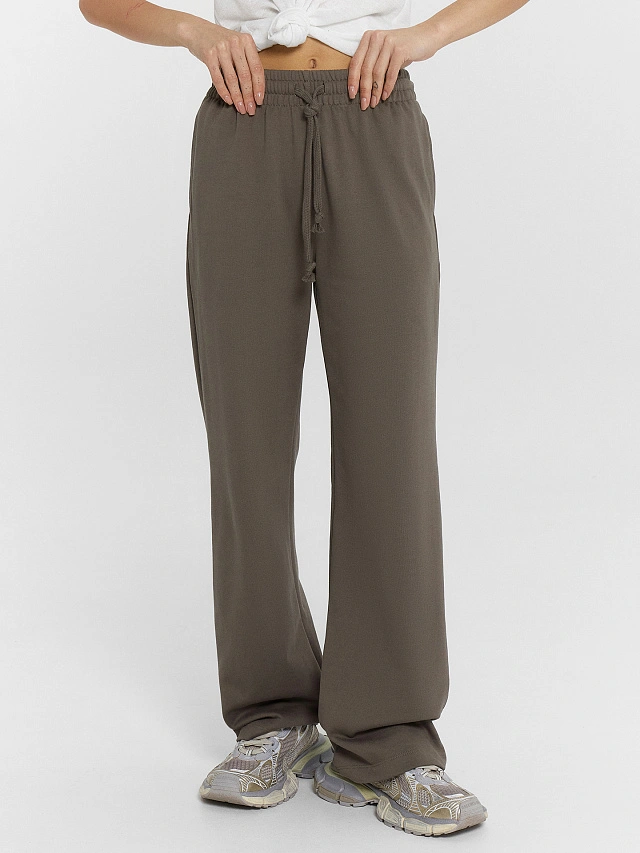 Брюки женские коричневые - 2