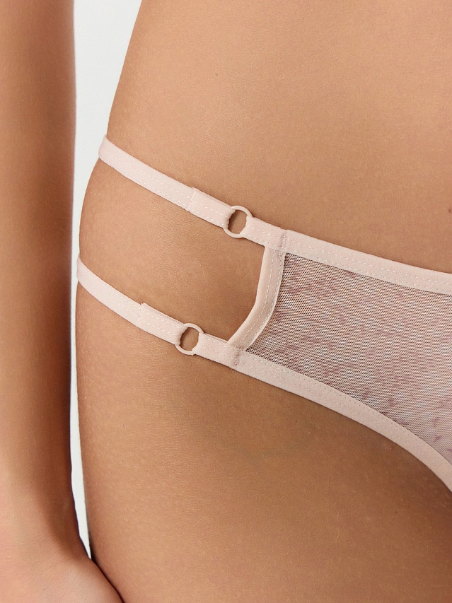 Трусы бразилиана женские в наборе, 3 шт - 6