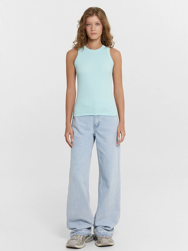 Топ женский голубой - 3