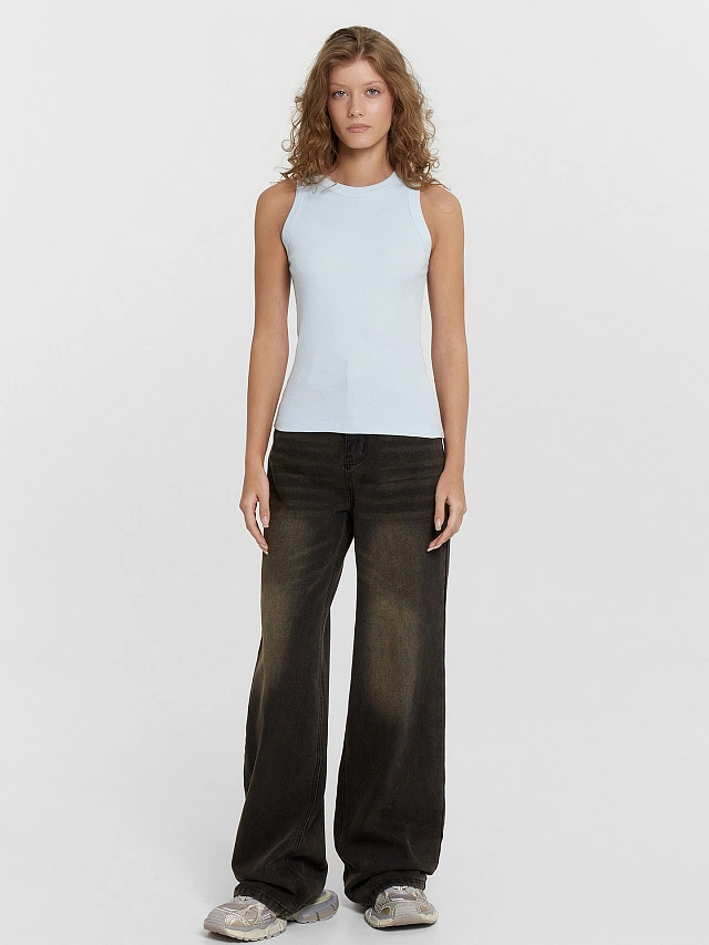 Топ женский голубой - 3