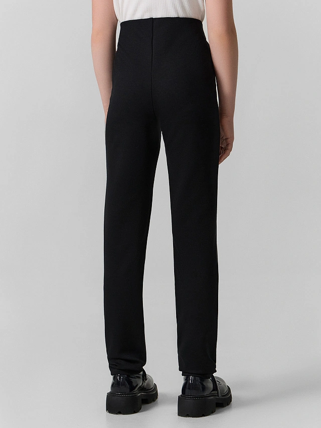 Брюки для девочек черные - 2