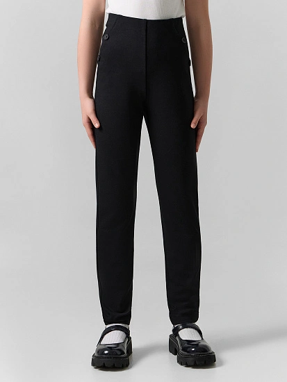 картинка Брюки для девочек черные  от известного бренда одежды для девочек Mark Formelle