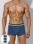 Трусы боксеры мужские в наборе, 3 шт