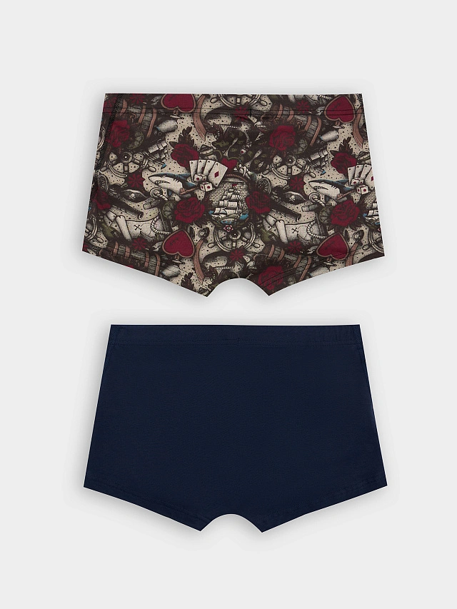 Трусы мужские в наборе, 2 шт - 10