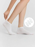 Носки женские белые в наборе, 3 шт