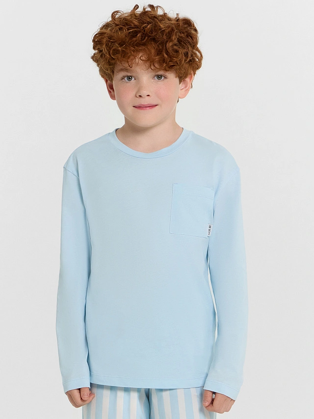 Комплект домашний для мальчиков голубой - 3