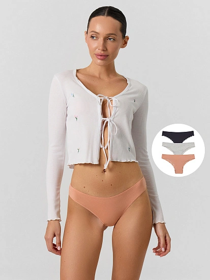 картинка Трусы женские в наборе, 3 шт от магазина стильной одежды Mark Formelle