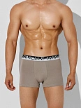 Трусы боксеры мужские серые