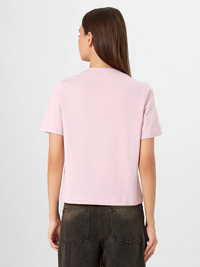 Футболка женская розовая - 2