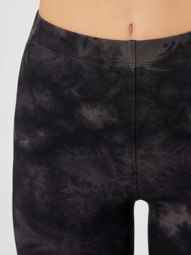 Велосипедки женские фиолетовые с принтом - 5