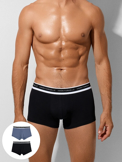 картинка Трусы боксеры мужские в наборе, 2 шт от магазина мужской одежды Mark Formelle