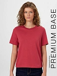 Футболка женская красная
