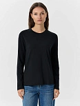 Лонгслив женский черный