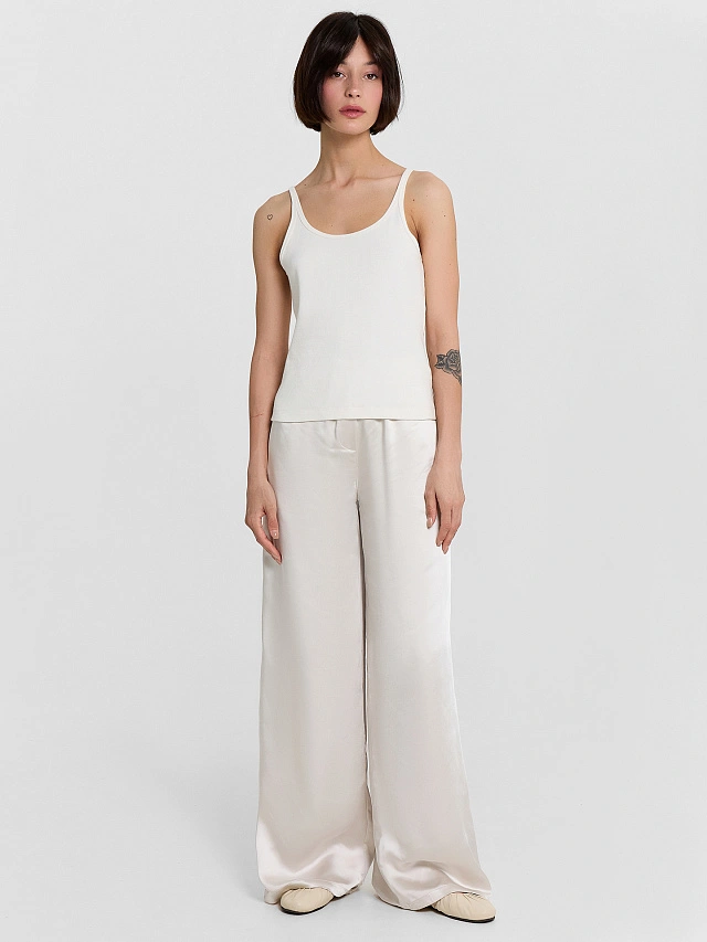 Брюки женские белые - 3