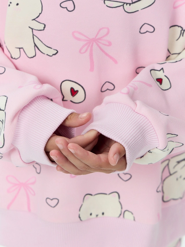 СВИТШОТ ДЛЯ ДЕВОЧЕК - 5