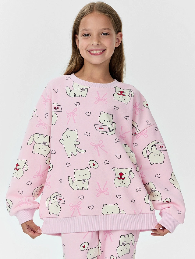 СВИТШОТ ДЛЯ ДЕВОЧЕК - 6