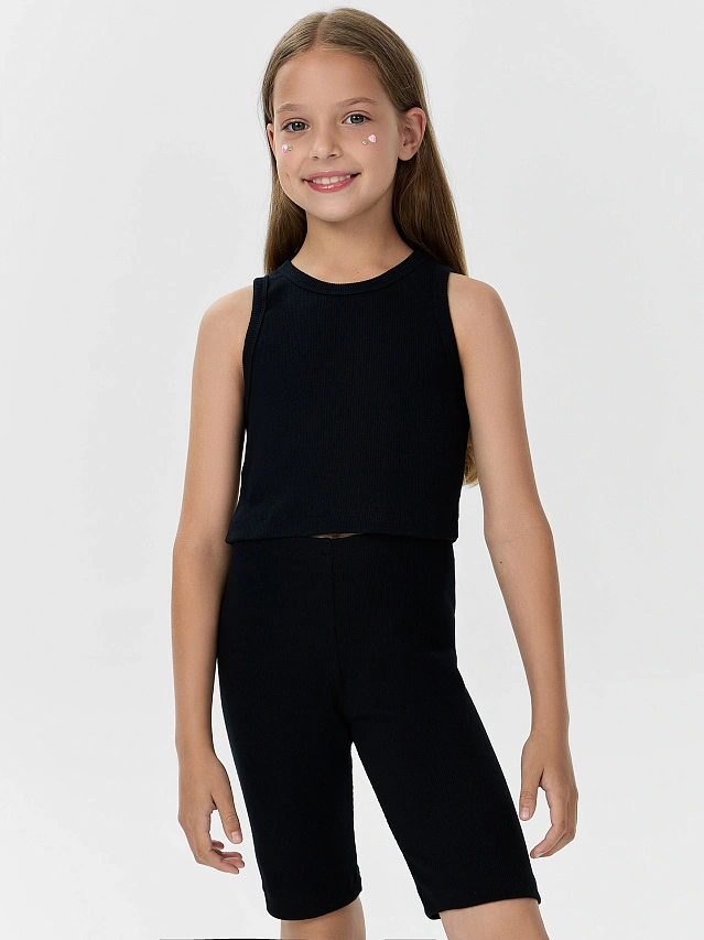 Комплект для девочек черный - 3