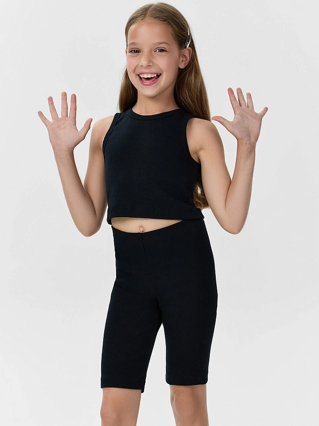 Комплект для девочек черный - 9